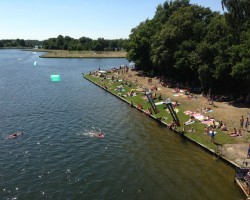 Waterskiën op het Rutbeek